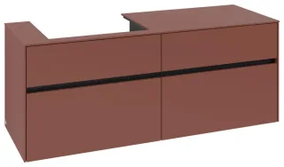 Villeroy & Boch Waschtischunterschrank Collaro C085B0 1400x548x500mm m. Bel. 4 Ausz. Waschtisch li W C085B0AH
