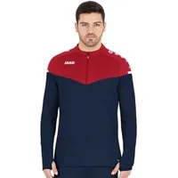 Jako Langarmshirt Ziptop Champ 2.0 (100% Polyester) marineblau/rot Herren