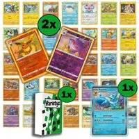 Varietyz Sammelkarte Sammelkarte 30 verschiedene Pokemon Karten Deutsch Original Karten Set