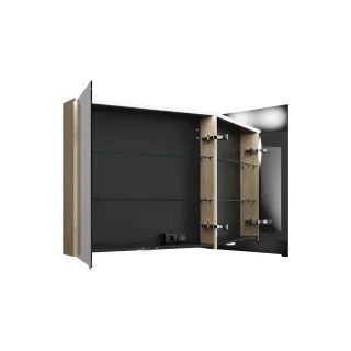 Burgbad Spiegelschrank Eqio 800x900x170 Eiche Dekor Cashmere, SPGT090F3180 SPGT090F3180