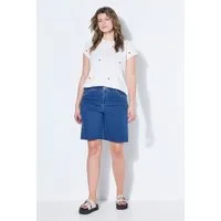 Studio Untold Regular-fit-Jeans Jeans-Shorts Wide Legs High Waist Ziernieten