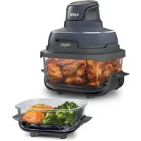 NINJA Heißluftfritteuse CRISPi 4-in-1 Cyber Space - FN101EUGY, 1700 W, tragbar