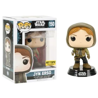 Funko 10450 POP Bobble: Star Wars: Rogue One: Jyn Erso Hooded (Exc)