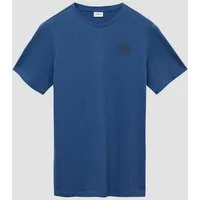 s.Oliver Kurzarmshirt T-Shirt Baumwoll-T-Shirt mit Front- und Rückenprint
