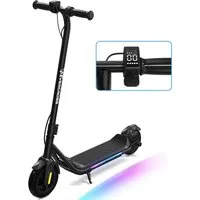 EVERCROSS TECH Elektro-Kinderroller E6 7'' E-Scooter für Kinder 6-12 Jahren, bis zu 15 km, Max 16KM/H, LED Display, 3 Gänge, Anti-Rutsch-Pedal