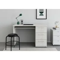 VOGL Möbelfabrik Schreibtisch Tobi, mit 3 Schubkästen, optional mit Tastaturauszug, Breite 115 cm