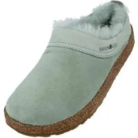 Haflinger Haflinger Snowbird Lammfell Leder Hausschuh Unisex Hausschuh