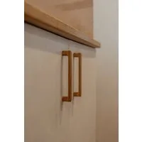 ekengriep Möbelgriff 255, Holzgriff aus Eiche für Küche, IKEA Schrank, Schubladen usw.