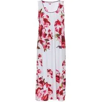 Cyberjammies Nachthemd Edles Damen Schlafshirt ohne Arm (1-tlg) Blumen