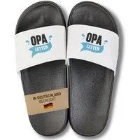 22Feels Geschenk Opa Großvater Vatertag Badelatschen Männer Opa Letten Badepantolette IN DEUTSCHLAND BEDRUCKT