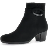 Gabor Stiefelette, Blockabsatz, Businessschuh in schmaler Form