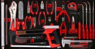KS Tools Zangen- und Messwerkzeug-Satz in Schaumstoffeinlage, 36-tlg - 813.0036