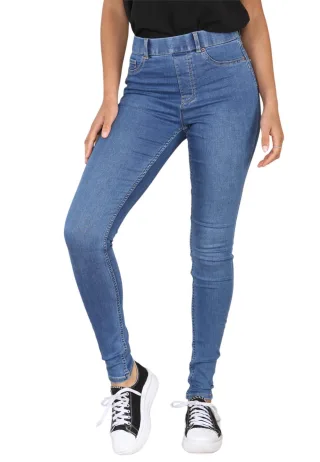 New Look Damen Emilee Jeggings in Blau