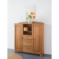 OTTO home Highboard Mette, Stauraumschrank mit 3 Schubladen und verstellbaren Einlegeböden