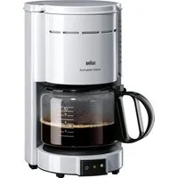Braun Filterkaffeemaschine Aromaster Classic KF 47/1, Papierfilter 1x4, 1.000 W, automatische Abschaltung, herausnehmbarer Filterkorb