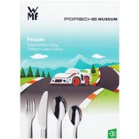 Porsche Kinderbesteck 4-teilig WMF Cromargan Porsche 356 911 RS 917 935 Besteck, 1 Personen