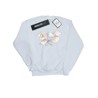 Disney - "Dumbo Happy Day" Sweatshirt für Damen (Weiß)