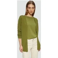 s.Oliver Cardigan Strickjacke Cardigan aus Viskose-Baumwollmix