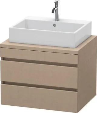 Duravit DuraStyle Konsolenwaschtischunterbau wandhängend Leinen Matt 700x548x512 mm - DS531607575 DS531607575