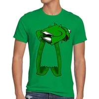 style3 T-Shirt Kermit Frosch handpuppe sesamstraße ernie und bert miss piggy