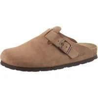 Rohde Alba Clog Leder Mules, Hausschuh mit leichter Laufsohle in Weite G (weit)