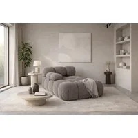 Kaiser Möbel Chaiselongue modular für Wohnzimmer, Bouclé-Stoff Abriamo, Selia, Chaiselongue, Chaiselongue-Modul zum Entspannen,Modernes Lounge-Design