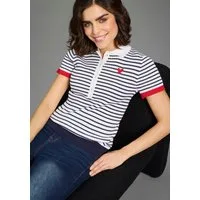 KangaROOS Polokragenpullover aus Baumwoll-Mix, Polokragen, schmale Basic-Passform