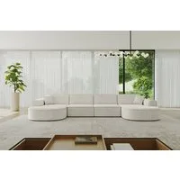 ALTDECOR Wohnlandschaft MARI-U2, Sofa Praktische Bequeme Funktionsecke Couch U-Form Eckcouch, Corner Sofa U-Form Vielseitige Sofa Wohnlandschaft Wohnzimmer