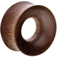 PIERCINGLINE Plug Holz Double Flared Tunnel (Tunnels, 1-tlg)