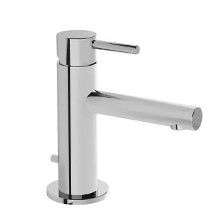 VitrA Origin Einhebel-Waschtischmischer mit Ablaufgarnitur Höhe 15 cm Einlochmontage Chrom,A42567 A42567