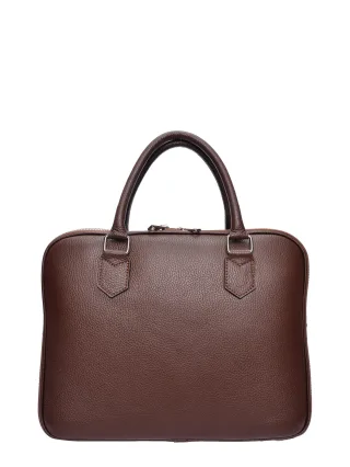 Luisa Vannini Kastanienbraun Rindsledertasche