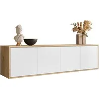 Lookway TV-Schrank SANAYI LOFT – Hängendes Modell in Artisan Eiche BreiteL 156 cm