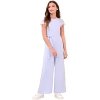 LIPSY Jumpsuit Lipsy Overall mit Netzstoffpasse (2-tlg)