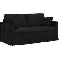 vidaXL Sofa Sofa Schwarz 158 x 78 x 80 cm Samt, 1 Teile