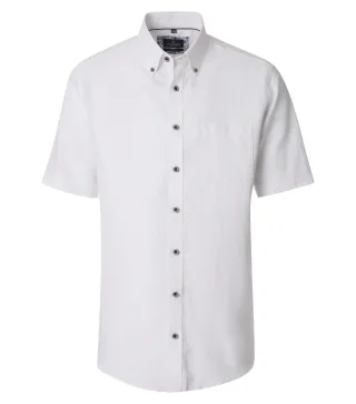 CASAMODA - Kurzarmhemd weiß - Gr. - 3XL