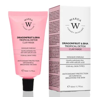 Drachenfrucht & Bha Tropische Detox-Tonmaske