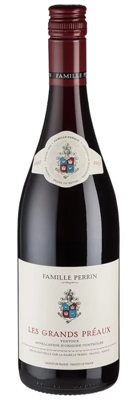 Les Grands Préaux Ventoux Rouge - 2024 - Famille Perrin - Französischer Rotwein