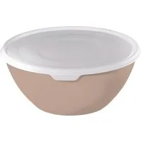 ROTHO Schüssel Rotho Schüssel + Deckel Caruba, 3 l meadow rose, Kunststoff