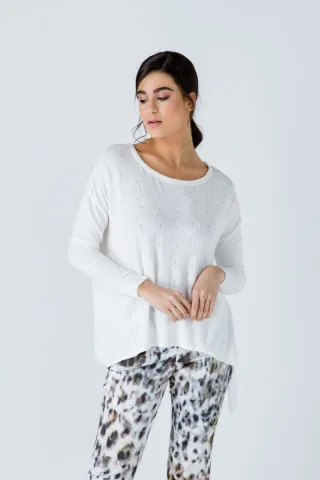 Jacquard-Strickoberteil