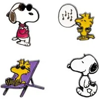 Grupo Erik Pins Snoopy 4 pin set