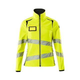 MASCOT Damen Softshell Jacke ACCELERATE SAFE Hi-vis Gelb / Schwarz L - 19012-143-1709-L