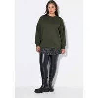 Studio Untold Sweatshirt Sweatshirt oversized gerundeter Blusensaum