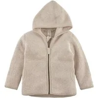 Hessnatur Fleecejacke aus reiner Bio-Baumwolle (1-St)