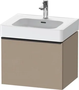 Duravit D-Neo Waschtischunterbau wandhängend Leinen Matt 584x452x440 mm - DE42760BD750000 DE42760BD750000