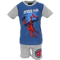 Spiderman Pyjama Shortama – Kinderpyjama & Sommer Schlafanzug aus 100% Baumwolle