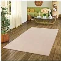 Snapstyle Hochflor-Teppich Hochflor Luxus Velours Teppich Touch, Rechteckig, Höhe: 21 mm