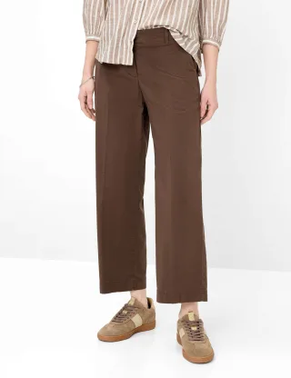 Brax Damen Culotte Style MAINE S DARK EBONY, dunkelbraun, Gr. 38K