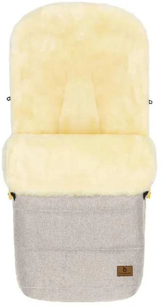 Babyworld Winterfußsack Bernina Lammfell champagner