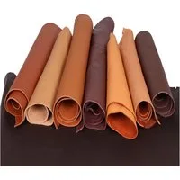 Langlauf Schuhbedarf Bastelnaturmaterial Lederzuschnitte braun 1kg – Echtleder Mix A5 – A4 für Handwerk & DIY