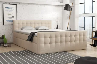 Boxspringbett Schlafzimmerbett ANKER Deluxe 140x200cm in div. Farbvarianten i...